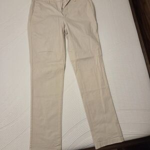 Uniqlo Light Beige Casual Trousers W33X34